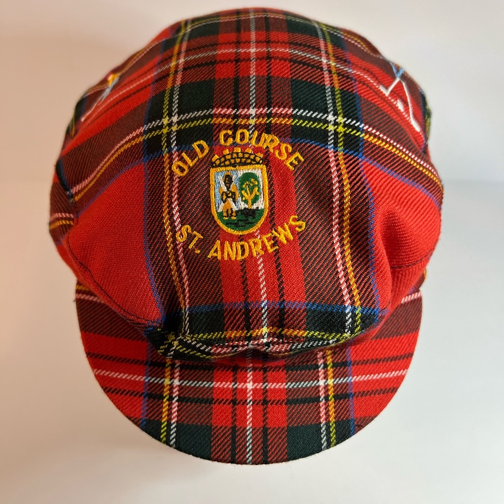 Old Course St. Andrews Tartan Golf Cap